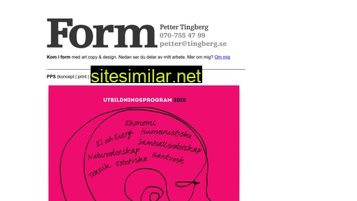 tingberg.se alternative sites