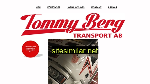 tommybergtransport.se alternative sites