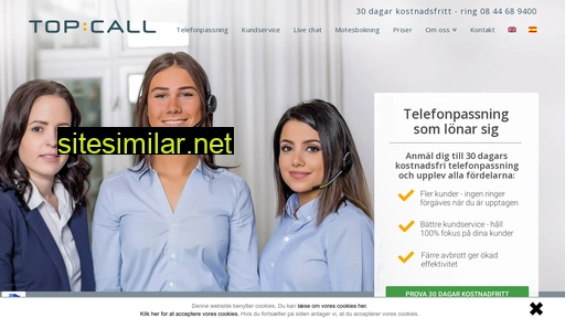 topcall.se alternative sites