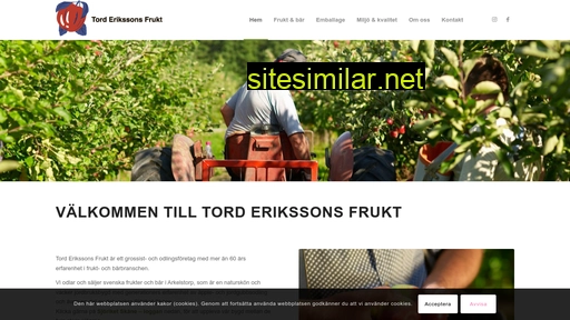 Torderikssonsfrukt similar sites