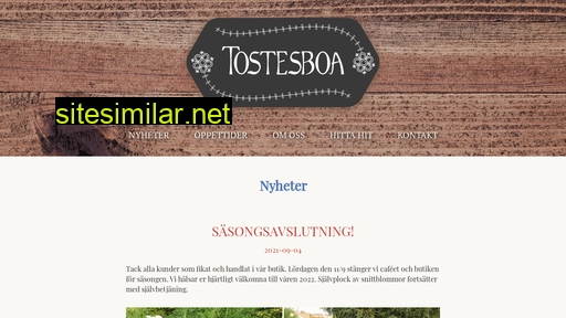 tostesboa.se alternative sites