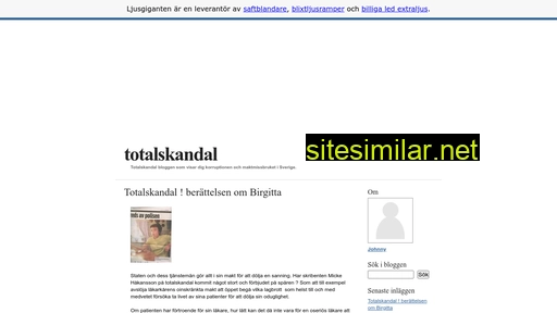 totalskandal.se alternative sites