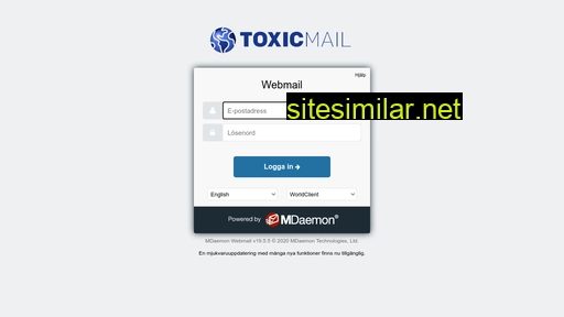 toxicmail.se alternative sites