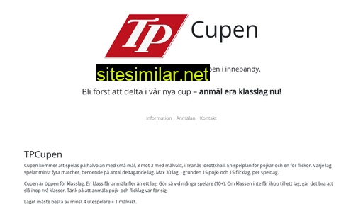 tpcupen.se alternative sites
