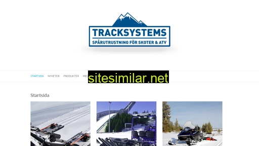 tracksystems.se alternative sites