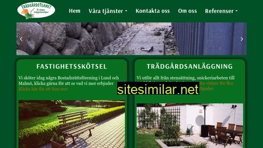 tradgardsteamet.se alternative sites