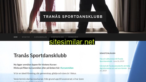 tranassportdansklubb.se alternative sites