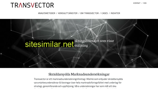 transvector.se alternative sites