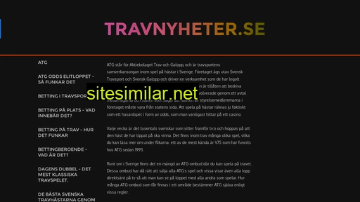 travnyheter.se alternative sites