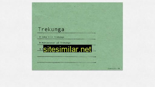 trekunga.se alternative sites