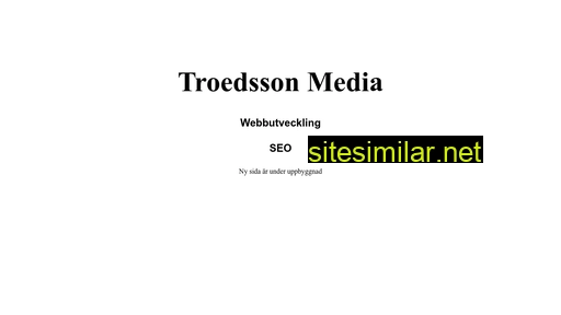 troedssonmedia.se alternative sites