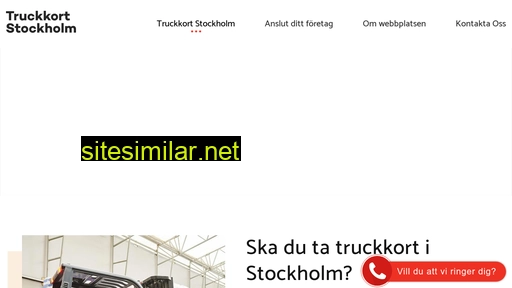 Truckkort-stockholm similar sites