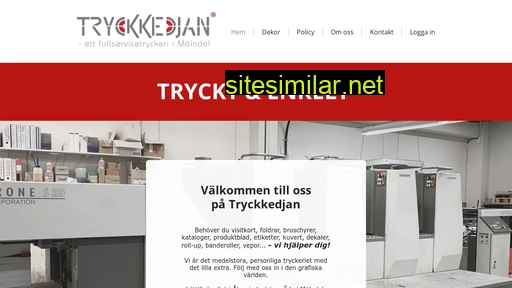 tryckkedjan.se alternative sites