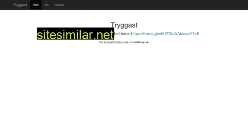 tryggast.se alternative sites