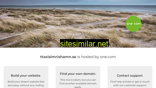 ttaxisimrishamn.se alternative sites
