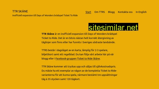ttrs.se alternative sites