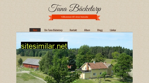 Tunabacketorp similar sites