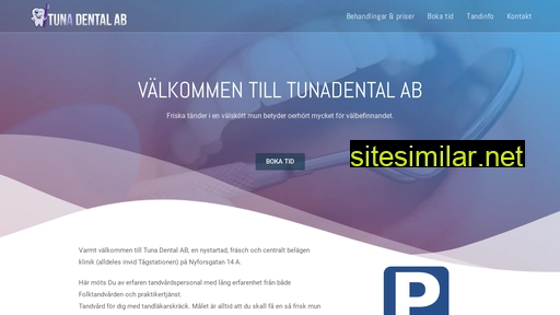 tunadental.se alternative sites