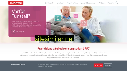 tunstall.se alternative sites