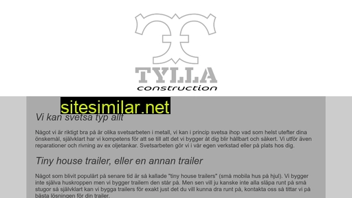 tyllaconstruction.se alternative sites