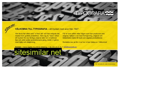 typografia.se alternative sites