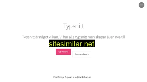 typsnitts.se alternative sites