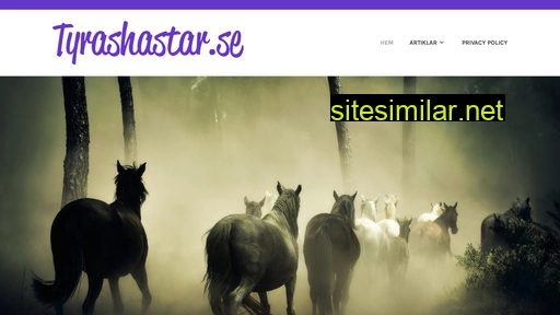 tyrashastar.se alternative sites