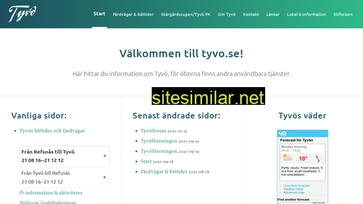 tyvo.se alternative sites
