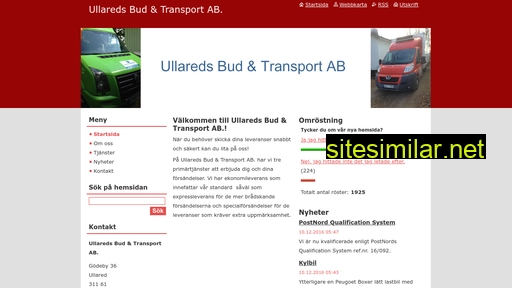 Ullareds-bud-transport-ab similar sites