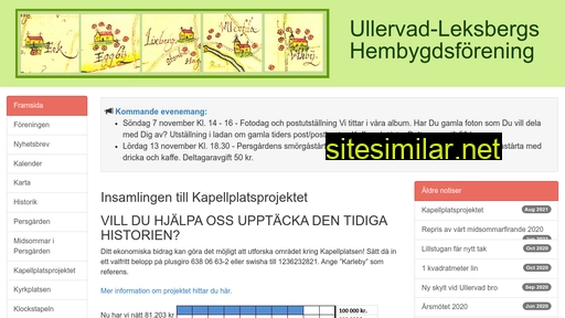 ullervad-leksbergs-hembygdsf.se alternative sites