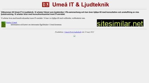 Umea-it similar sites