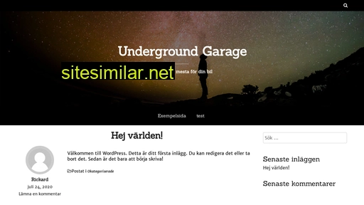 undergroundgarage.se alternative sites