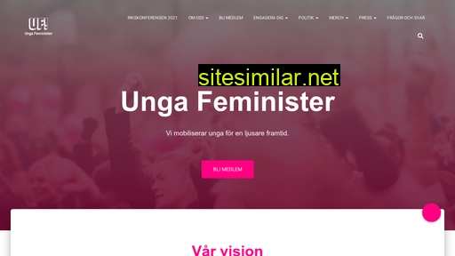 ungafeminister.se alternative sites