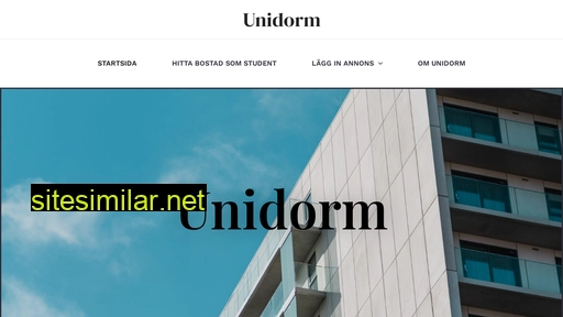 unidorm.se alternative sites