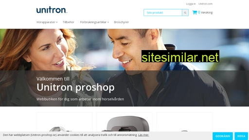 unitron-proshop.se alternative sites