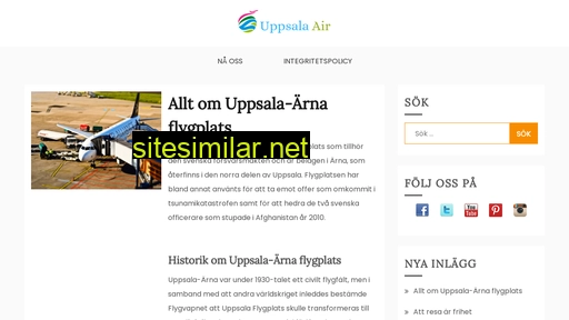 Uppsalaair similar sites
