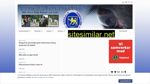 Uppsalaponnyklubb similar sites