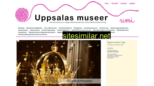 Uppsalasmuseer similar sites