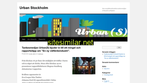 urbanstockholm.se alternative sites
