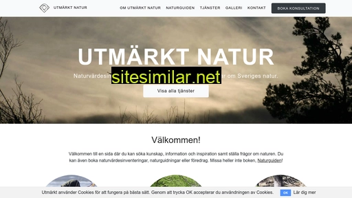 utmarktnatur.se alternative sites