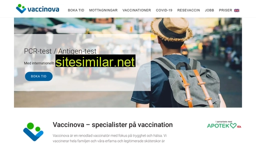 vaccinova.se alternative sites