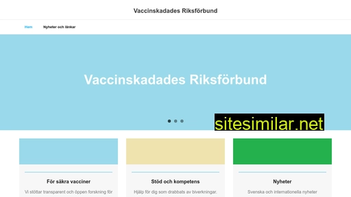 vaccinskadadesriksforbund.se alternative sites
