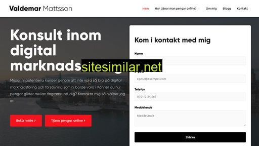 valdemarmattsson.se alternative sites