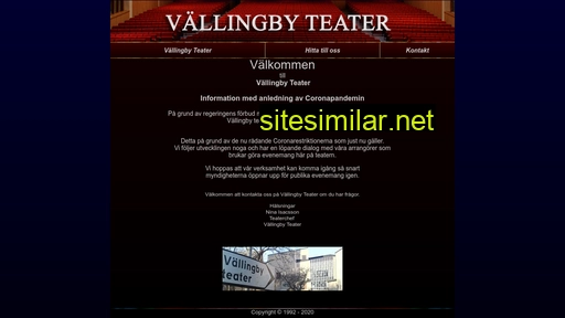 Vallingbyteater similar sites