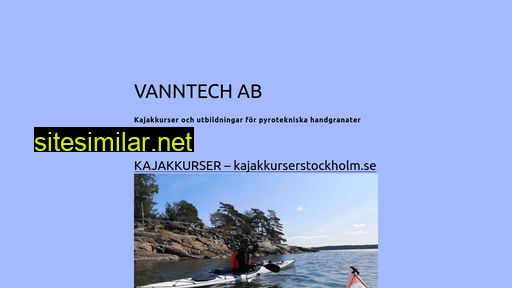 vanntech.se alternative sites