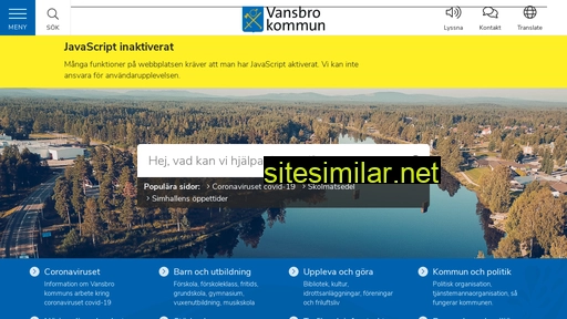 vansbro.se alternative sites