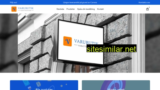 varubutik.se alternative sites