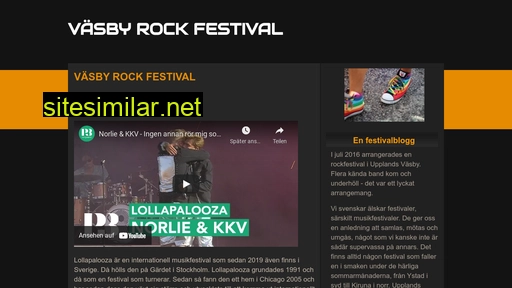 Vasbyrockfestival similar sites