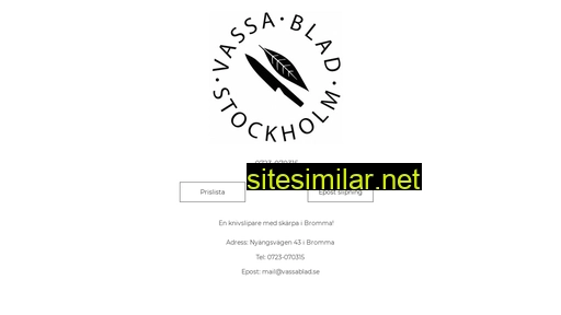 vassablad.se alternative sites
