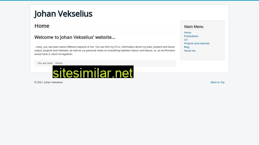 vekselius.se alternative sites